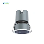 5CCT Seletable Round Shape 2 Inch 9W 80LM/W Anti-Glare LED Commercial Downlights for Home